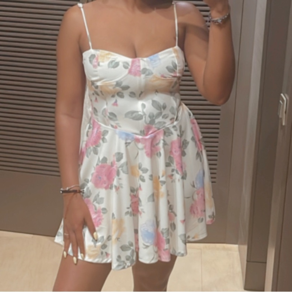 Mini dress corset style